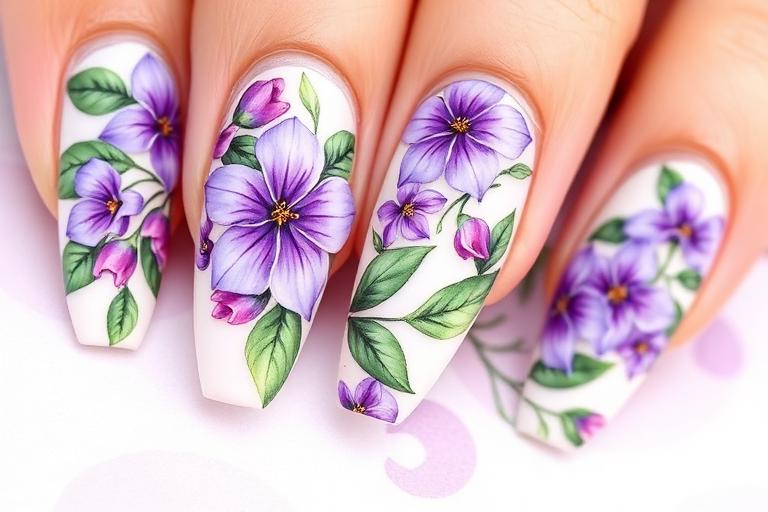 Florais Aquarelados